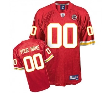 Kansas City Chiefs red Customized Jersey