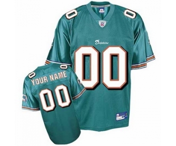 Miami Dolphins Customized Jerseys green