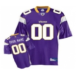 Minnesota Vikings Customized Jerseys Purple