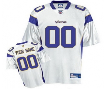 Minnesota Vikings Customized Jerseys white