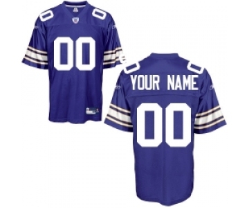 Minnesota Vikings Purple Throwback Customized jersey