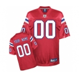 New England Patriots Red Customized Jersey