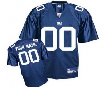 New York Giants Customized Jerseys blue