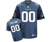 Seattle Seahawks Blue customized jerseys