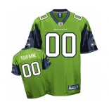 Seattle Seahawks Green customized jerseys