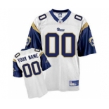 St Louis Rams Customized Jerseys white