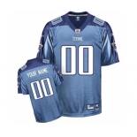 Tennessee Titans Light Blue Customized Football Jerseys