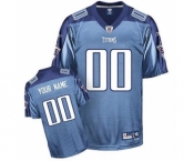 Tennessee Titans Light Blue Customized Football Jerseys