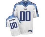 Tennessee Titans White Customized Football Jerseys