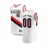 Men's Portland Trail Blazers White Custom Basketball Jersey - Association Edition