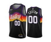 Men's Phoenix Suns Active Player Custom Black City Edition 2020-21 Stitched Basketball Jersey