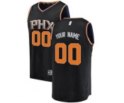 Men's Phoenix Suns Black Custom Basketball Jersey - Statement Edition