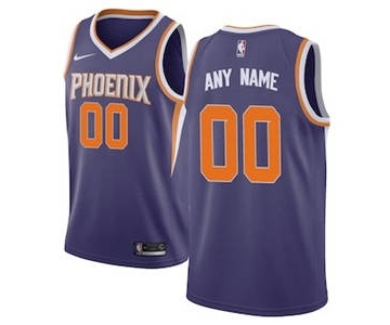 Phoenix Suns Purple Swingman Custom Basketball Jersey - Icon Edition