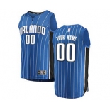 Men's Orlando Magic Blue Custom Basketball Jersey - Icon Edition