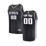 Men's Sacramento Kings Black Custom Basketball Jersey - Statement Edition