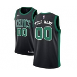 Boston Celtics Black Swingman Custom Basketball Jersey - Statement Edition