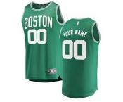 Men's Boston Celtics Kelly Green Custom Basketball Jersey - Icon Edition