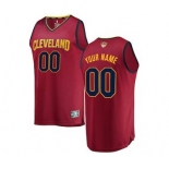 Men's Cleveland Cavaliers Maroon 2018 Basketball Finals Bound Custom Basketball Jersey