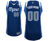 Men's Dallas Mavericks Navy Custom Basketball Jersey