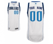 Men's Dallas Mavericks White Custom Basketball Jersey