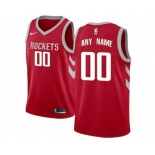 Houston Rockets Red Swingman Custom Basketball Jersey - Icon Edition