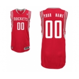 Men's Houston Rockets Red Custom Basketball Jersey