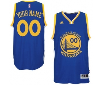 Mens Golden State Warriors Royal Custom Swingman Road Jersey