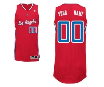 Men's LA Clippers Red Custom Basketball Jersey