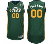 Men's Utah Jazz Green Custom Basketball Jersey