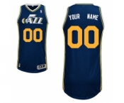 Men's Utah Jazz Navy Custom Basketball Jersey