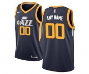 Utah Jazz Navy Swingman Custom Basketball Jersey - Icon Edition