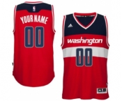 Mens Washington Wizards Red Custom Swingman Road Jersey