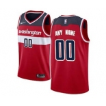 Washington Wizards Red Swingman Custom Basketball Jersey - Icon Edition