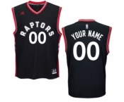 Men's Toronto Raptors Black Custom Alternate Jersey