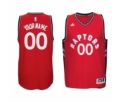 Men's Toronto Raptors Red Custom Swingman Jersey