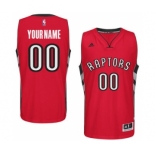 Mens Toronto Raptors Red Custom Swingman Road Jersey