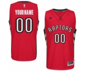 Mens Toronto Raptors Red Custom Swingman Road Jersey