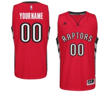 Mens Toronto Raptors Red Custom Swingman Road Jersey