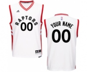 Men's Toronto Raptors White Custom Basketball Home Jersey