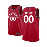 Toronto Raptors Red Swingman Custom Basketball Jersey - Icon Edition