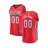 Men's New Orleans Pelicans Red Custom Basketball Jersey - Statement Edition