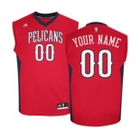 New Orleans Pelicans Custom Basketball Alternate Jersey - Red