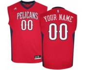 New Orleans Pelicans Custom Basketball Alternate Jersey - Red