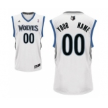 Minnesota Timberwolves Custom Basketball Home Jersey