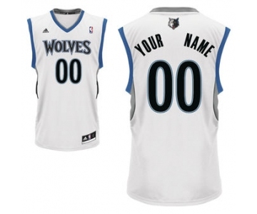 Minnesota Timberwolves Custom Basketball Home Jersey