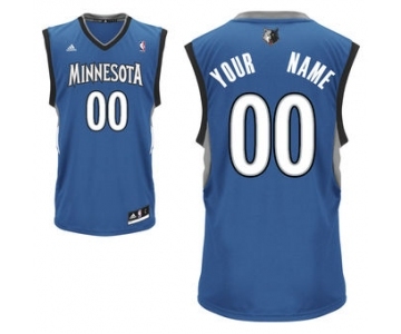 Minnesota Timberwolves Custom Basketball Road Jersey