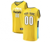 Youth Denver Nuggets Yellow Custom Basketball Jersey - Statement Edition