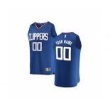 Youth LA Clippers Royal Custom Basketball Jersey - Icon Edition