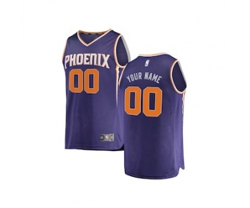 Youth Phoenix Suns Purple Custom Basketball Jersey - Icon Edition