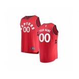 Youth Toronto Raptors Red Custom Basketball Jersey - Icon Edition